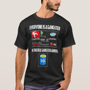 オタク系のItコンピュータおたくEveryone Is Ganstar Tシャツ