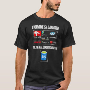 オタク系のItコンピュータおたくEveryone Is Ganstar Tシャツ
