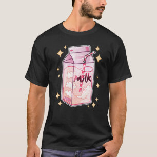 オタク美学レトロ90sエガールエボーミルクシェイクCa Tシャツ