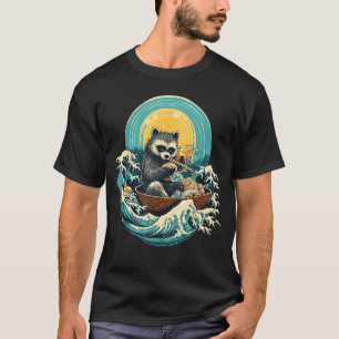 オタク食べラクン日本のラーメン7 Tシャツ