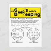 オタク養蜂(ネットワーク)- ポストカード (正面)