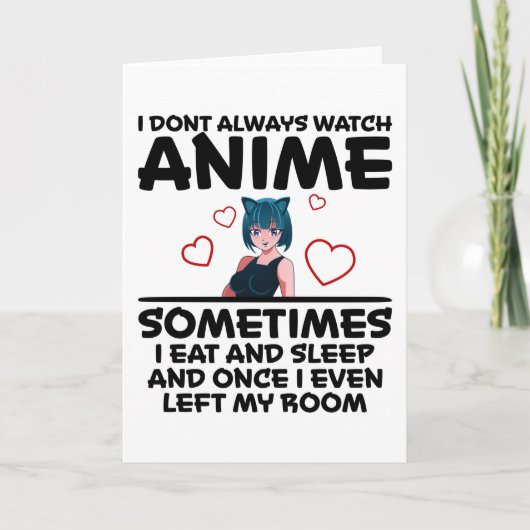 オタク アニメ ガール マンガ コスプレ ラーメン 日本のギフト カード (正面)