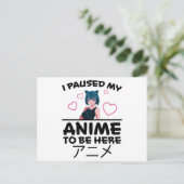 オタク アニメ ガール マンガ コスプレ ラーメン 日本のギフト ポストカード (スタンド正面)