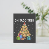 オタコツリー 面白いメキシコ料理 クリスマス 案内ポストカード (スタンド正面)