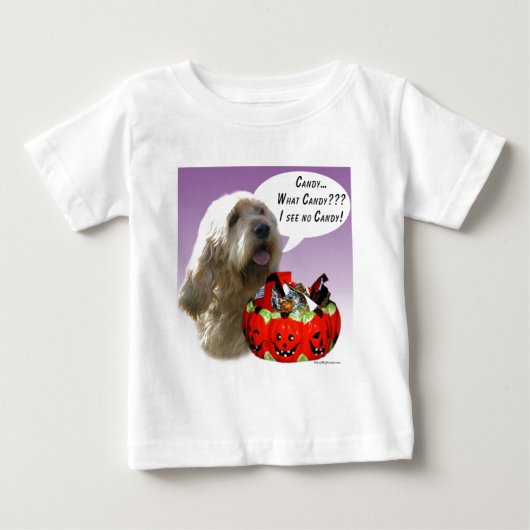 オタハウンドハロウィンキャンディ ベビーTシャツ (正面)