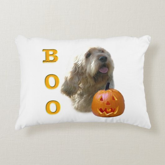 オタハウンドハロウィーンBOO アクセントクッション (正面)