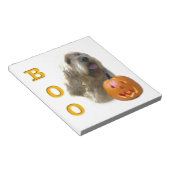 オタハウンドハロウィーンBOO ノートパッド (アングル)