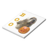 オタハウンドハロウィーンBOO ノートパッド (回転)