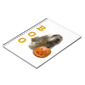 オタハウンドハロウィーンBOO ノートブック (左側)