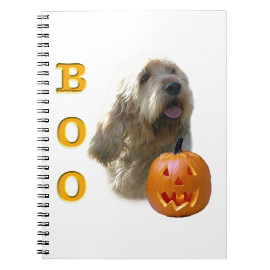 オタハウンドハロウィーンBOO ノートブック (正面)