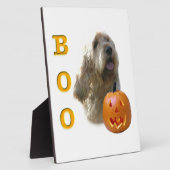 オタハウンドハロウィーンBOO フォトプラーク (側面)