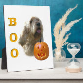 オタハウンドハロウィーンBOO フォトプラーク (側面)