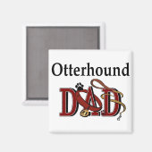 オタハウンドパパギフト マグネット (正面/裏面)