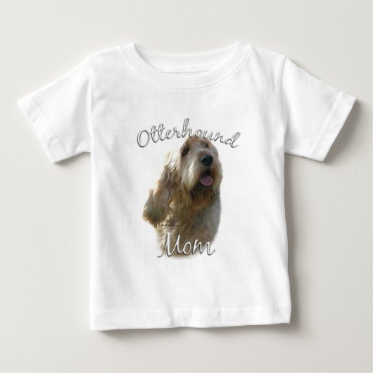 オタハウンドママ2 ベビーTシャツ (正面)