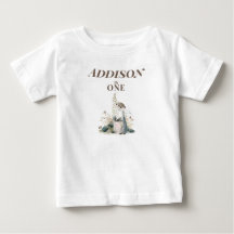 オタマジャクシ1歳の誕生日 オーダーメイドTシャツ