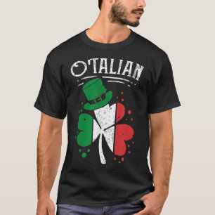 オタリアンアおもしろいイイタリアンリッシュ人間関係セントデイ Tシャツ
