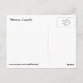 オタワのはがき ポストカード (裏面)