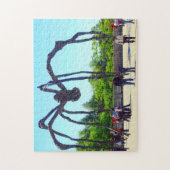 オタワのクモの彫刻 ジグソーパズル (縦)