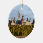 オタワの国会議事堂 – オンタリオ,カナダ セラミックオーナメント (右)