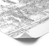 オタワの国会議事堂 – オンタリオ,カナダ ポスター (角)