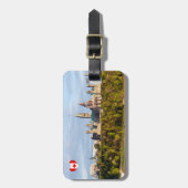 オタワの国会議事堂 – オンタリオ，カナダ ラゲッジタグ (正面縦)