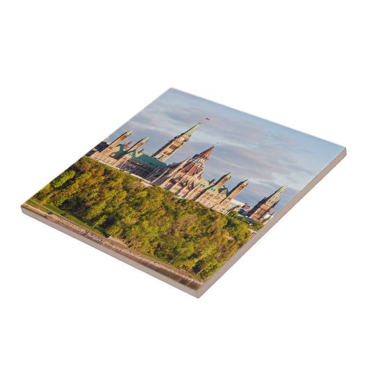 オタワの国会議事堂 タイル (側面)