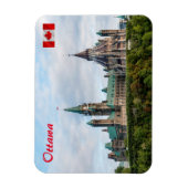 オタワの国会議事堂 マグネット (縦)