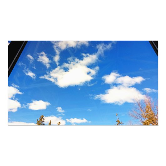 オタワの威厳のある晴れた空。買今 フォトプリント            (正面)