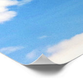 オタワの威厳のある晴れた空。買今 ポスター (角)