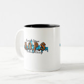 オタワの幽霊のよく出るなマグ ツートーンマグカップ (正面左)