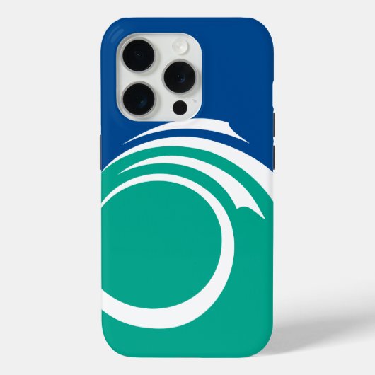 オタワの旗のApple iPhone 15 Pro Case-Mate iPhoneケース (裏面)