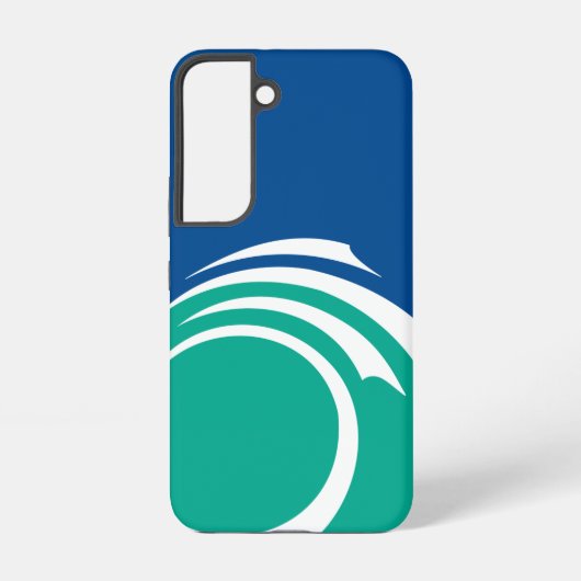 オタワの旗 Samsung Galaxy S22ケース Galaxyケース (裏面)