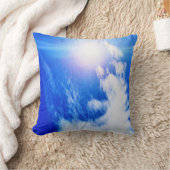 オタワの晴れた空の雲。買今 クッション (ブランケット)