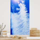 オタワの晴れた空の雲。買今 ポスター (キッチン)