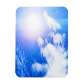 オタワの晴れた空の雲。買今 マグネット (縦)