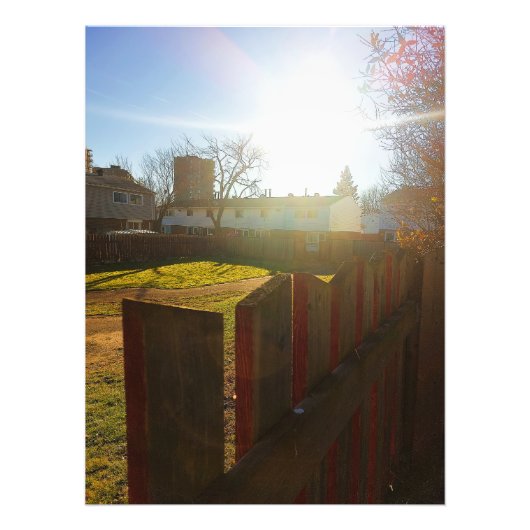 オタワの晴れの日。買今 フォトプリント            (正面)