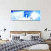 オタワの空に太陽と雲。買今 キャンバスプリント (インサイチュ (寝室))