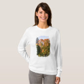 オタワの議会建物のそばの公園 Tシャツ (正面フル)