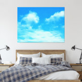 オタワの青空に雲。買今 キャンバスプリント (インサイチュ (寝室))