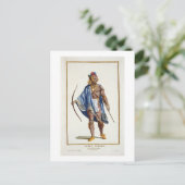 オタワインディアン1780年の貴族 ポストカード (スタンド正面)