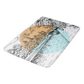 オタワカナダイラストレーションバスマット バスマット (アングル)