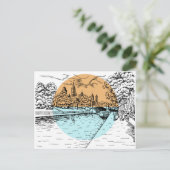 オタワカナダイラストレーション葉書 ポストカード (スタンド正面)