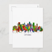 オタワカナダスカイライン シーズンポストカード (正面/裏面)