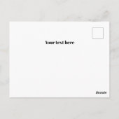 オタワカナダヴィンテージ旅行水の色 ポストカード (裏面)