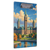 オタワカナダ国会議員建物、シティスカイライン クリップボード (右)