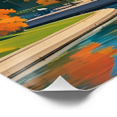 オタワカナダ国会議員建物、シティスカイライン ポスター (コーナー)