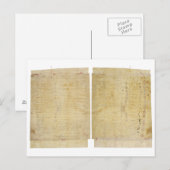 オタワチッペワワヤンドットポタワトミインディアン条約 ポストカード (正面/裏面)