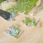 オタワ公園の仏像。 ジグソーパズル (側面)