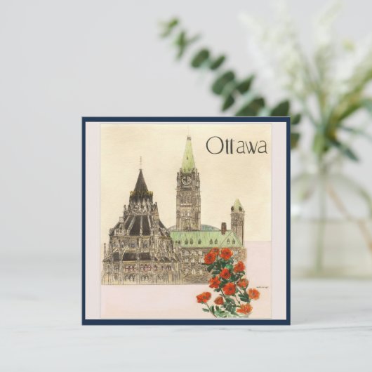 オタワ印刷可能 カード (スタンド正面)