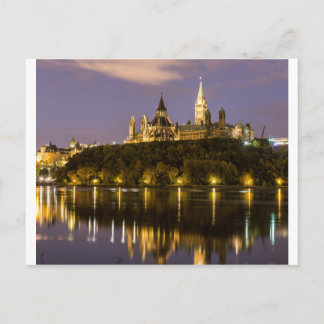 オタワ議会アットナイト ポストカード